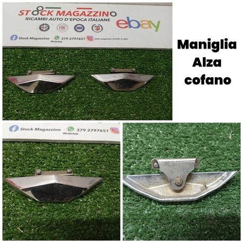 Maniglia alza cofano epoca - alza,