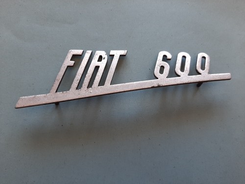 Scritta cofano posteriore fiat - scritta,